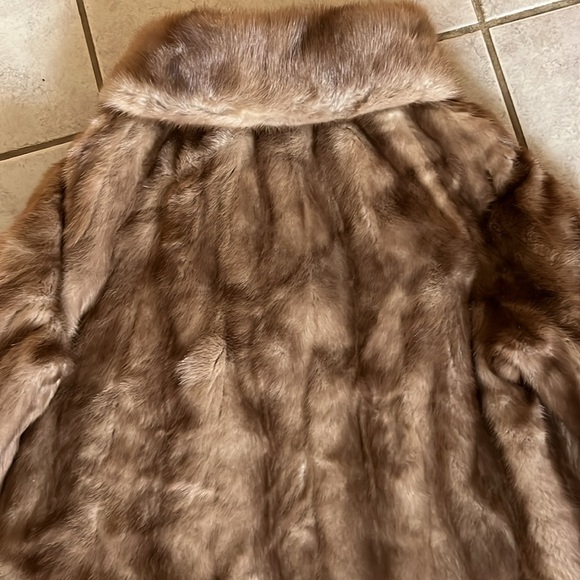 Emba Pastel natural brown mink, royal quality coat - Picture 11 of 12